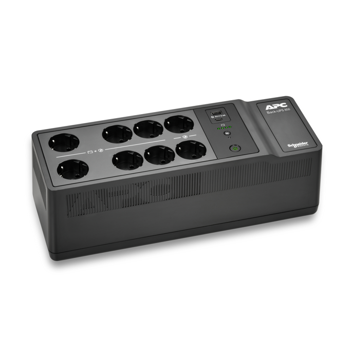 APC Back-UPS BE850G2-GR, 850VA/520W, 8xSchuko, 1x USB-C, 1x USB - Slika 1