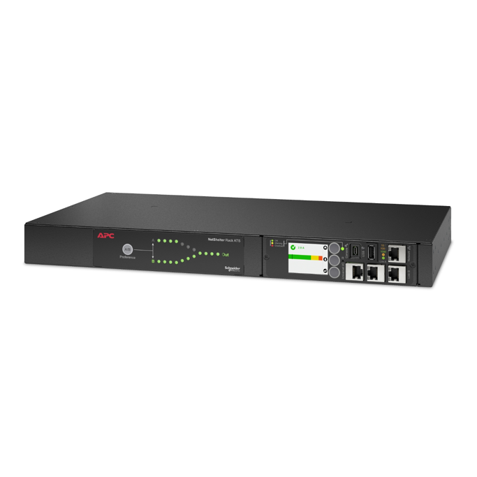 APC NetShelter Rack Automatic Transfer Switch, 2x C20, 8xC13, 1xC19, AP4423A - Slika 1