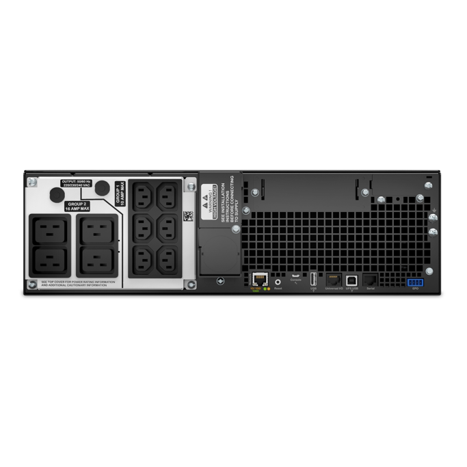APC Smart-UPS SRT5KRMXLI, 5kVA/4.5kW, 6xC13, 4xC19, Rackmount 3U - Slika 3