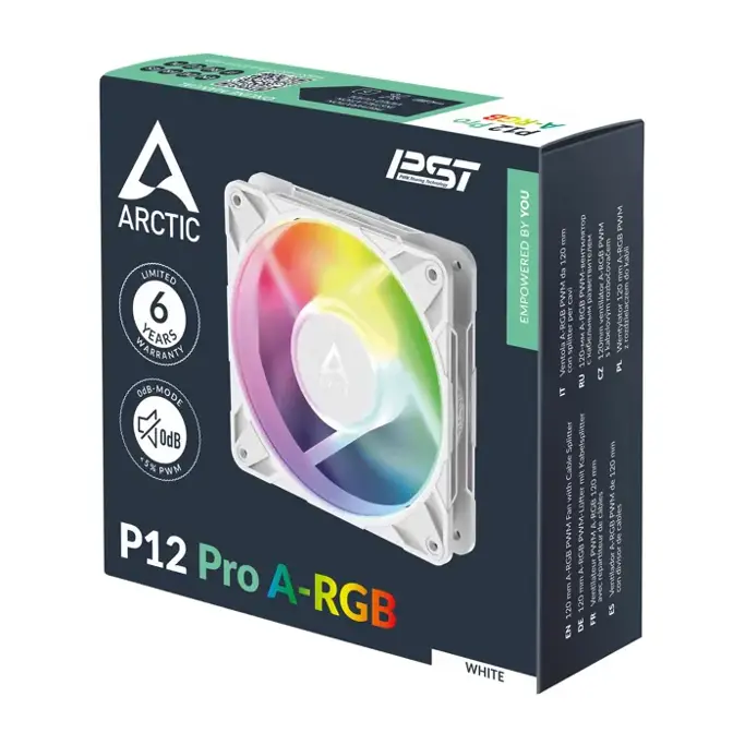 Arctic ventilator 120mm P12 Pro A-RGB, White, ACFAN00311A - Slika 2