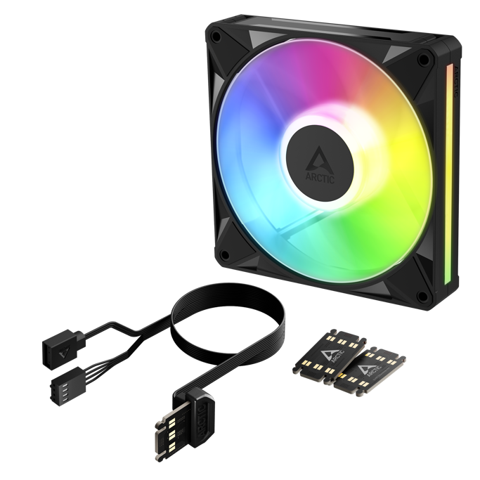 Arctic ventilator 140mm BioniX P14 A-RGB Black, ACFAN00339A - Slika 2