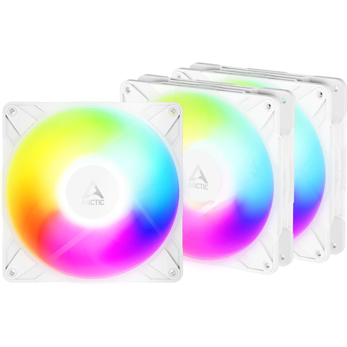 Arctic ventilator 140mm P14 Pro Reverse A-RGB, White, 3-Pack, ACFAN00328A - Slika 1