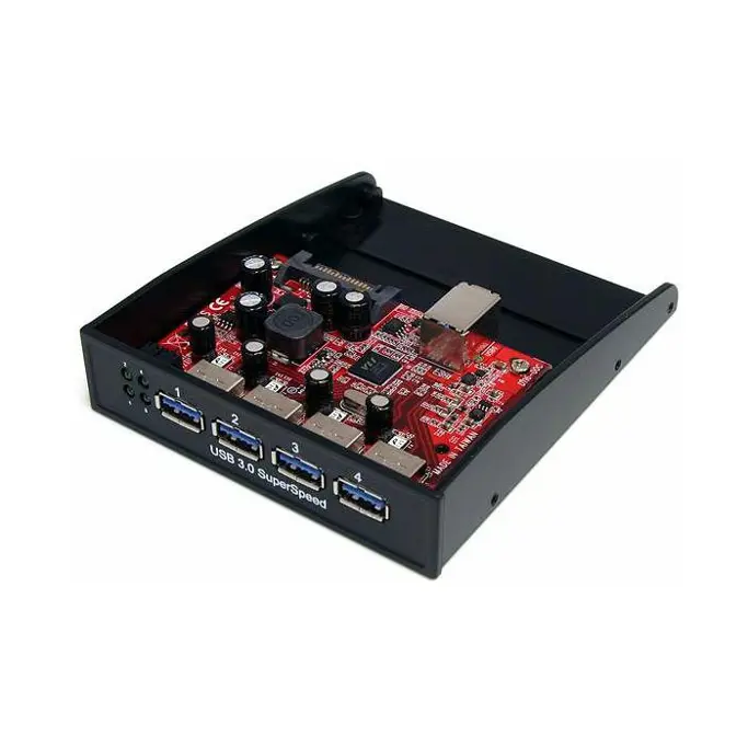 Artikl umanjene vrijednosti StarTech int 4-port HUB, USB 3.0, 3.5", 35BAYUSB3S4 - Slika 1