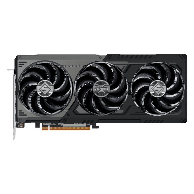 AsRock 9070GRE Steel Legend Dark OC, 12GB GDDR6, AMD Radeon, 90-GA5WZZ-00CANF - Slika 2