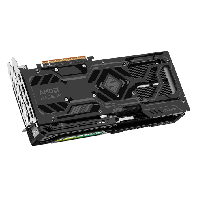 AsRock 9070GRE Steel Legend Dark OC, 12GB GDDR6, AMD Radeon, 90-GA5WZZ-00CANF - Slika 8