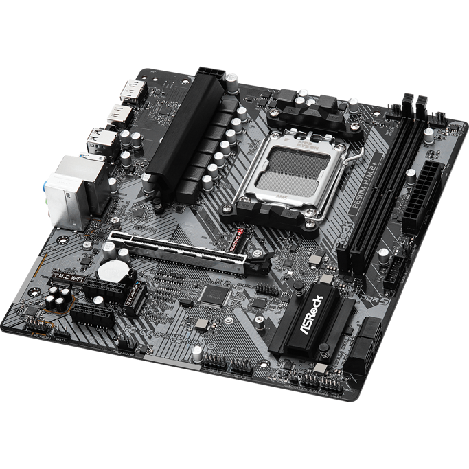 ASRock B650M-H/M.2+, AMD B650, AM5, DDR5, 90-MXBMS0-A0UAYZ - Slika 4
