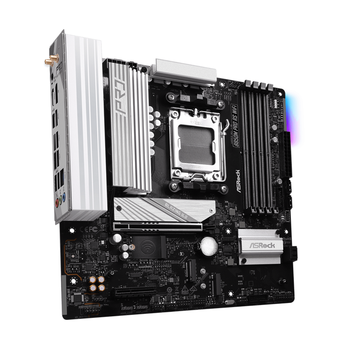 ASRock B850M Pro RS WIFI, AMD B850, AM5, DDR5, mATX, 90-MXBR70-A0UAYZ - Slika 8