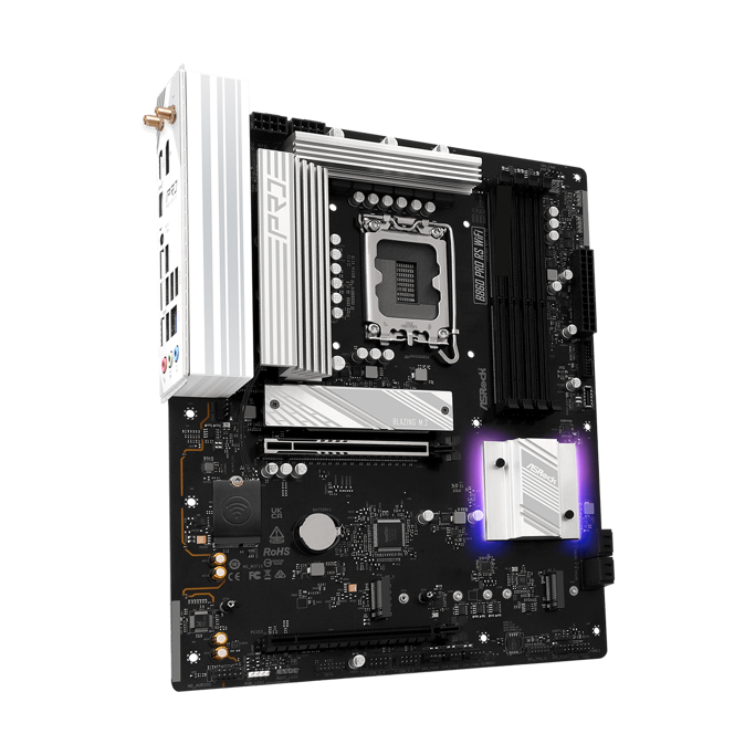 ASRock B860 Pro RS WIFI, Intel B860, LGA 1851, DDR5, ATX, 90-MXBRK0-A0UAYZ - Slika 2