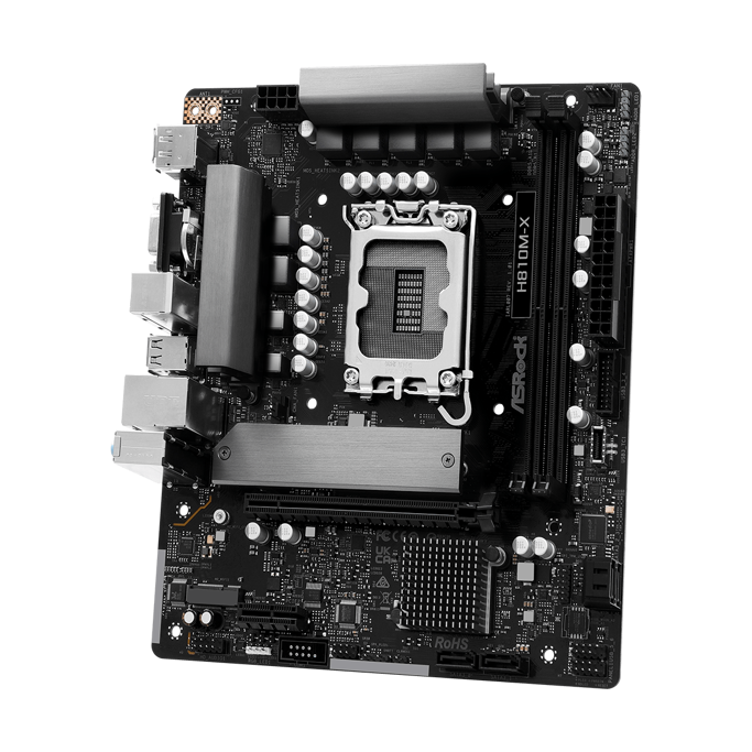 ASRock H810M-X, Intel H810, LGA 1851, DDR5, mATX, 90-MXBS4-A0UAYZ - Slika 3