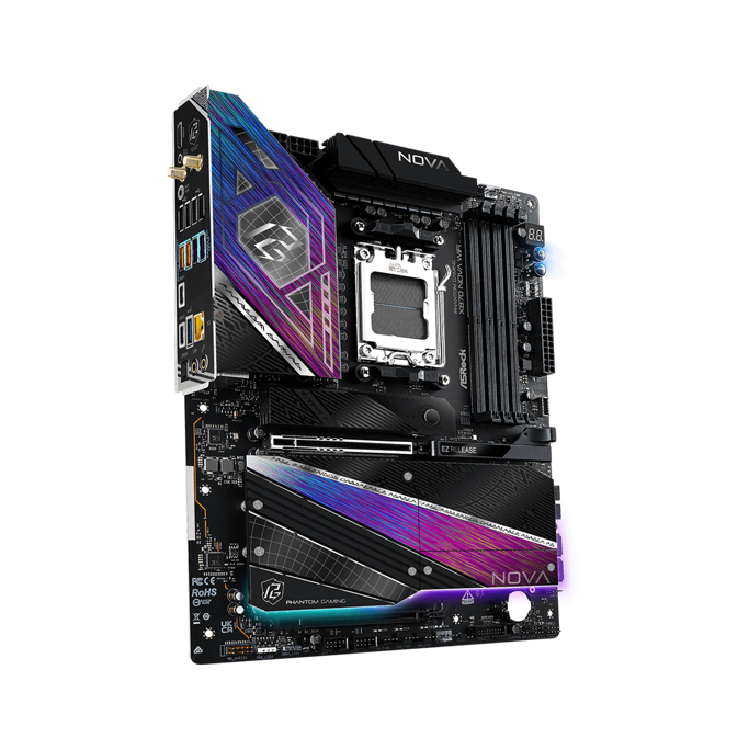 ASRock X870 Nova WIFI, AMD X870, AM5, DDR5, ATX, 90-MXBT20-A0UAYZ - Slika 2