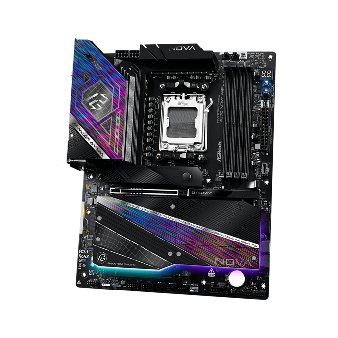 ASRock X870 Nova WIFI, AMD X870, AM5, DDR5, ATX, 90-MXBT20-A0UAYZ - Slika 3