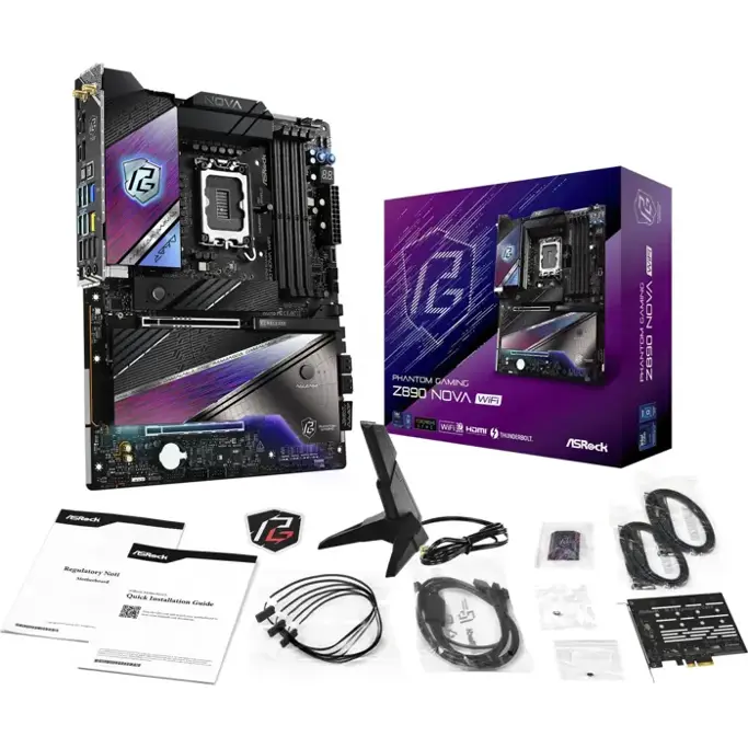 ASRock Z890 Nova WiFi, Intel Z890, LGA 1851, DDR5, ATX, 90-MXBPS0-A0UAYZ - Slika 1