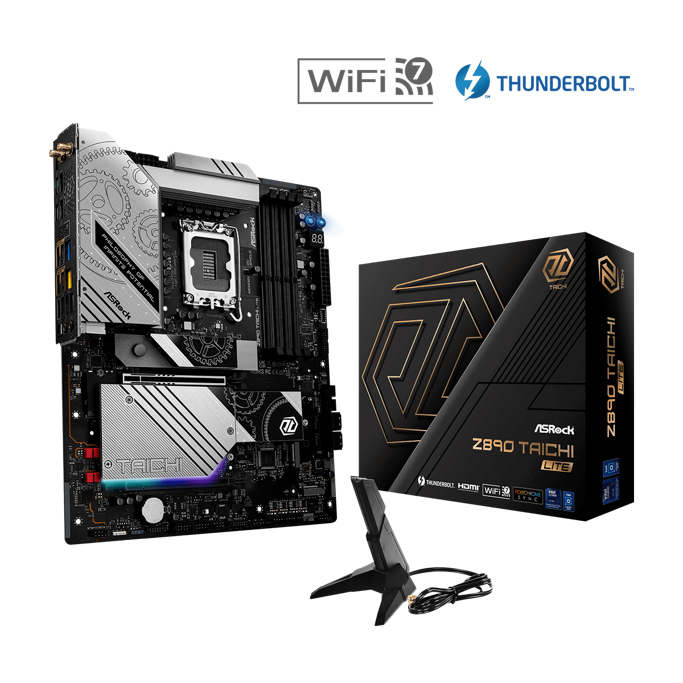 ASRock Z890 Taichi Lite, Intel Z890, LGA 1851, DDR5, ATX, 90-MXBPQ0-A0UAYZ - Slika 1