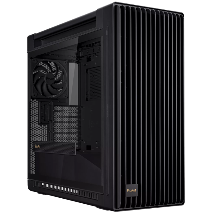 Asus Full Tower ProArt PA602, glass window, Black, 90DC00J0-B09000 - Slika 1