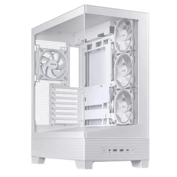 Asus Midi Tower A31 Plus, ARGB, White, glass window, 90DC00R3-B19000 - Slika 10