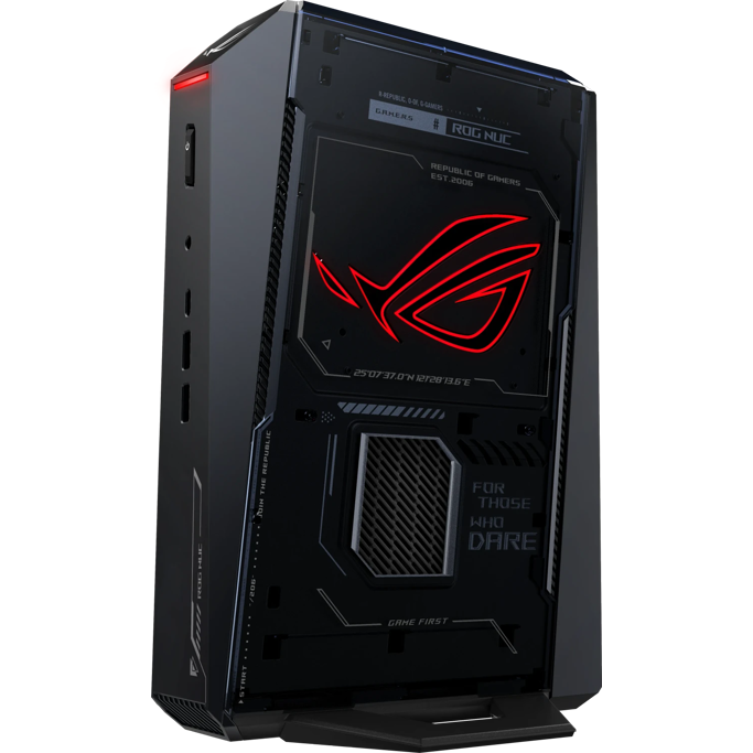 Asus Mini PC ROG NUC RNUC15JNK9X28AA2, Ultra 9 275HX, RTX 5080, 32GB DDR5, 2TB NVMe, Wi-Fi 7, EU cord, Windows 11 Home, 90AS00I1-M00090 - Slika 1