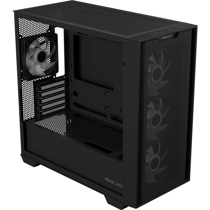 Asus Mini Tower A21 Plus, ARGB, Black, glass window, 90DC00H0-B19010 - Slika 9