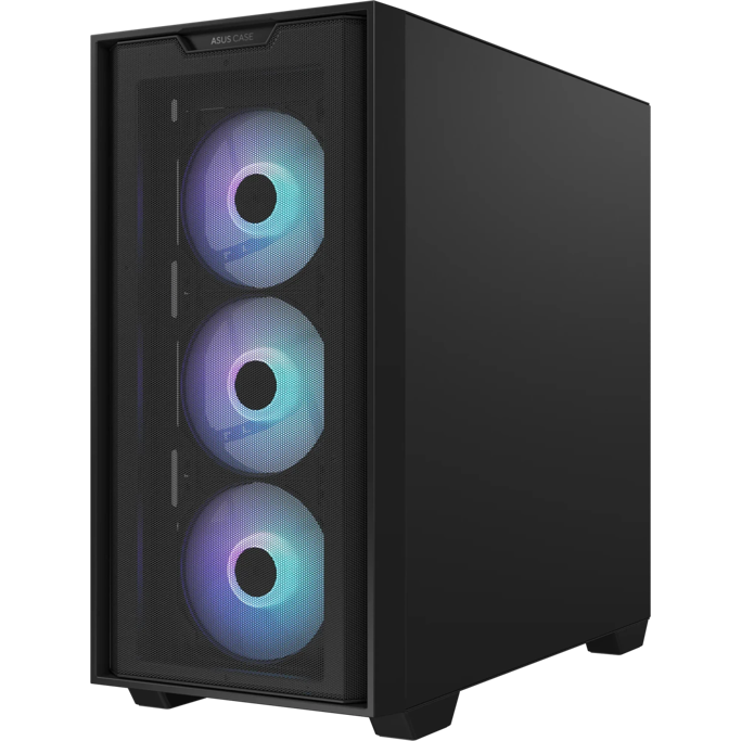 Asus Mini Tower A21 Plus, ARGB, Black, glass window, 90DC00H0-B19010 - Slika 2