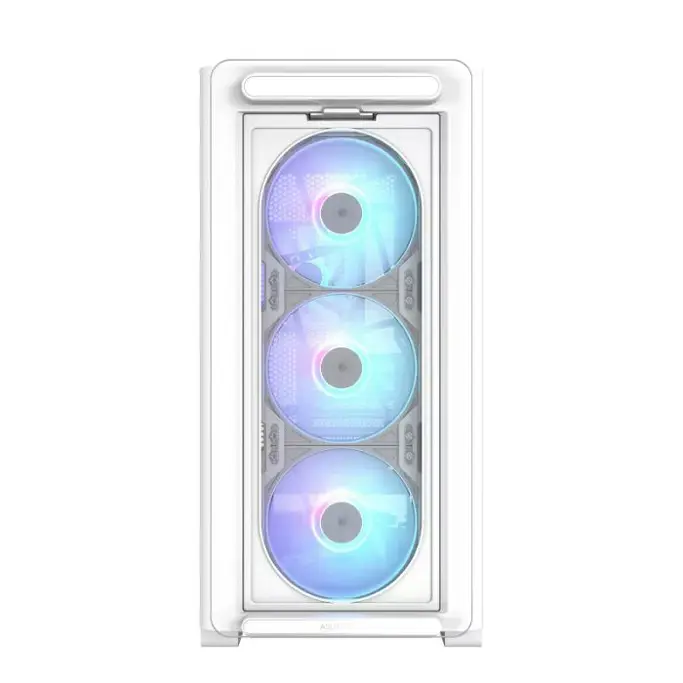 Asus Mini Tower A23 Plus, ARGB, White, glass window, 90DC00K3-B19010 - Slika 2