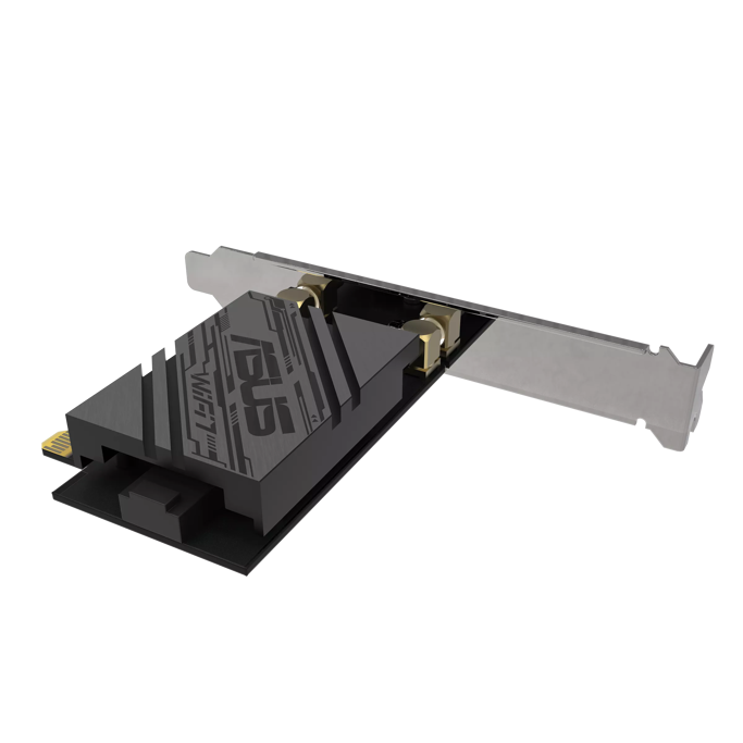 ASUS PCE-BE92BT, BE9400, Tri-Band WiFi 7, Bluetooth 5.4, PCIe WiFi Adapter, Intel only, 90IG08U0-MO0B00 - Slika 4