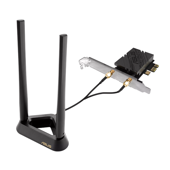 ASUS PCE-BE92BT, BE9400, Tri-Band WiFi 7, Bluetooth 5.4, PCIe WiFi Adapter, Intel only, 90IG08U0-MO0B00 - Slika 1