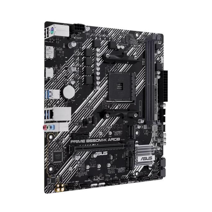 Asus Prime B550M-K ARGB, AMD B550, AM4, DDR4, mATX, 90MB1GC0-M0EAY0 - Slika 2