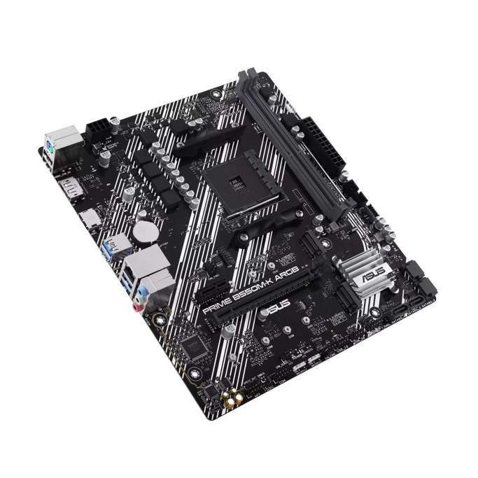 Asus Prime B550M-K ARGB, AMD B550, AM4, DDR4, mATX, 90MB1GC0-M0EAY0 - Slika 3