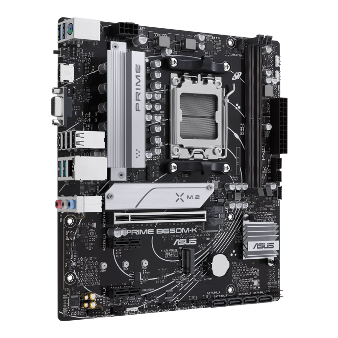 Asus Prime B650M-K, AMD B650, AM5, DDR5, mATX, 90MB1F60-M0EAY0 - Slika 2
