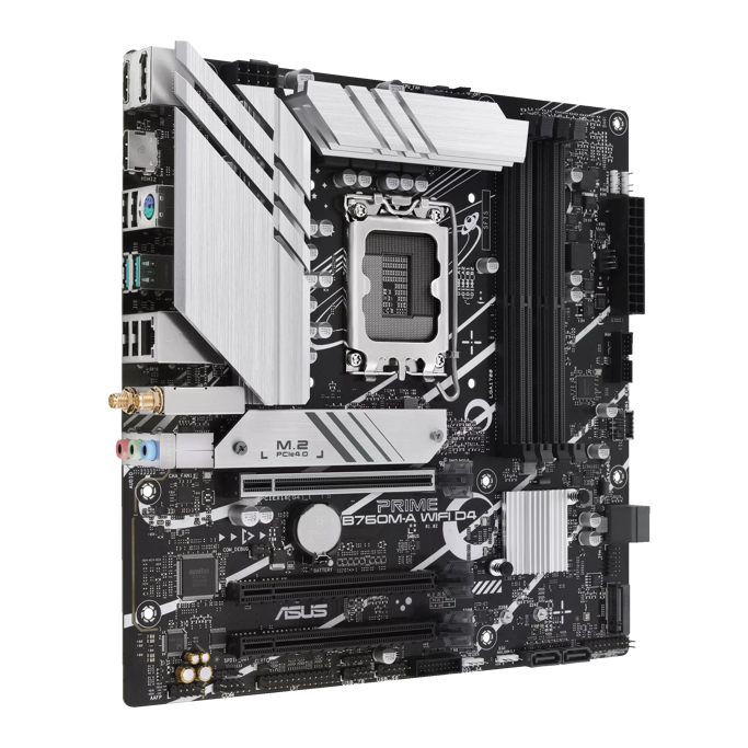 Asus Prime B760M-A WIFI D4, Intel B760, LGA 1700, DDR4, mATX, 90MB1CX0-M0EAY0 - Slika 2