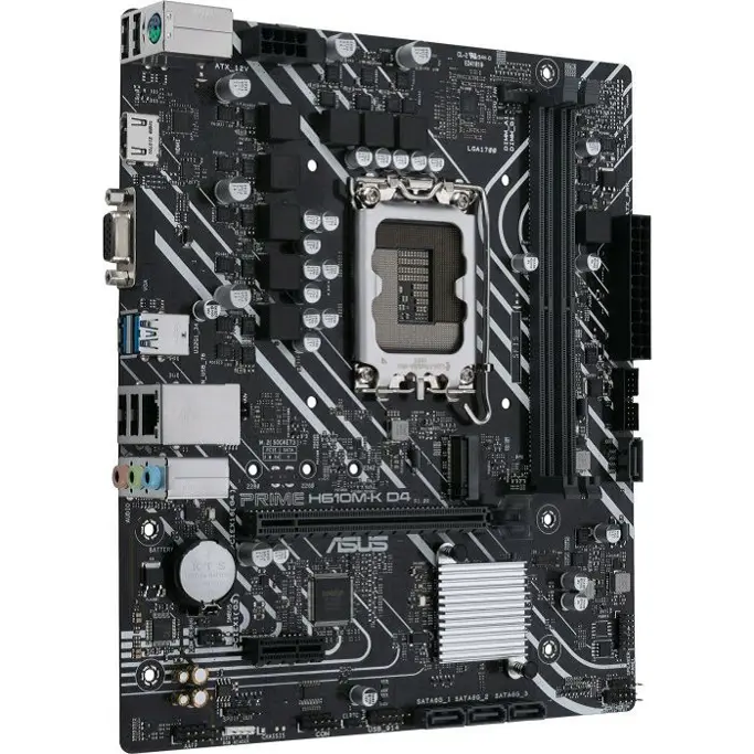 Asus Prime H610M-K D4, Intel H610, LGA 1700, DDR4, mATX, 90MB1A10-M0EAY0 - Slika 2
