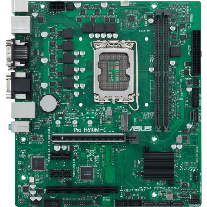 ASUS PRO H610M-C-CSM, Intel H610, LGA1700, DDR5, mATX, 90MB1AT0-M0EAYC - Slika 5