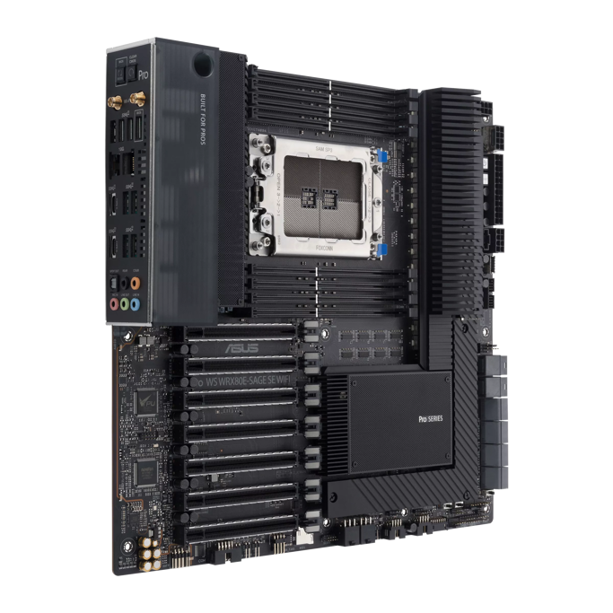 Asus Pro WS WRX80E-SAGE SE WIFI, AMD WRX80, 90MB1590-M0EAY0 - Slika 1