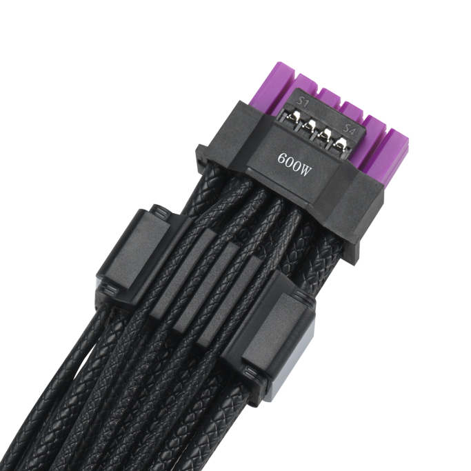 ASUS ROG Equalizer, 12V-2x6 PCIe Premium Power Cable, 1x PCIe 16-pin, 750mm, 90YE00BN-B0QA00 - Slika 3