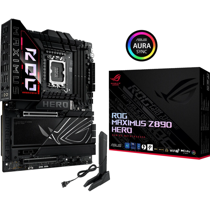 Asus ROG Maximus Z890 Hero, Intel Z890, LGA 1851, DDR5, ATX, 90MB1ID0-M0EAY0 - Slika 1