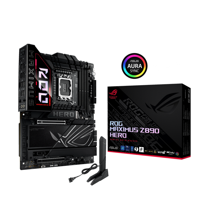 Asus ROG Maximus Z890 Hero, Intel Z890, LGA 1851, DDR5, ATX, 90MB1ID0-M0EAY0 - Slika 1