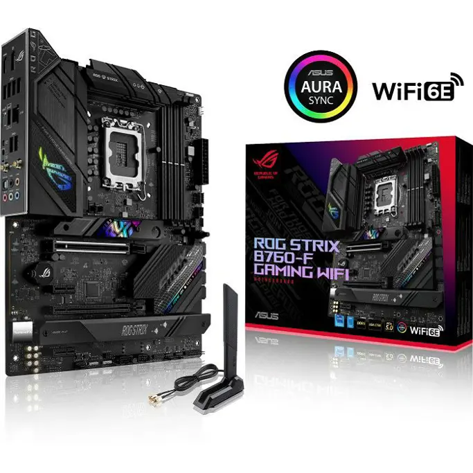 Asus ROG Strix B760-F Gaming WIFI, Intel B760, LGA 1700, DDR5, ATX, 90MB1CT0-M1EAY0 - Slika 1