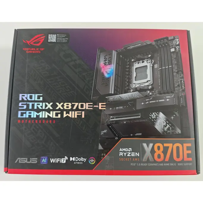 Asus ROG Strix X870E-E Gaming WIFI, AMD X870E, AM5, DDR5, ATX, 90MB1IB0-M0EAY0 - Artikl umanjene vrijednosti - Slika 2