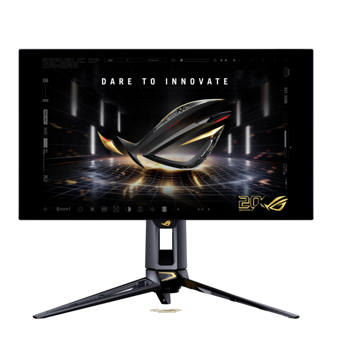 ASUS ROG Swift OLED PG27AQWP-G Edition 20, 26.5", QHD, WOLED, 540Hz, 0.02 ms, 16:9, limited-edition, 90LM0CF0-B02971 - Slika 1