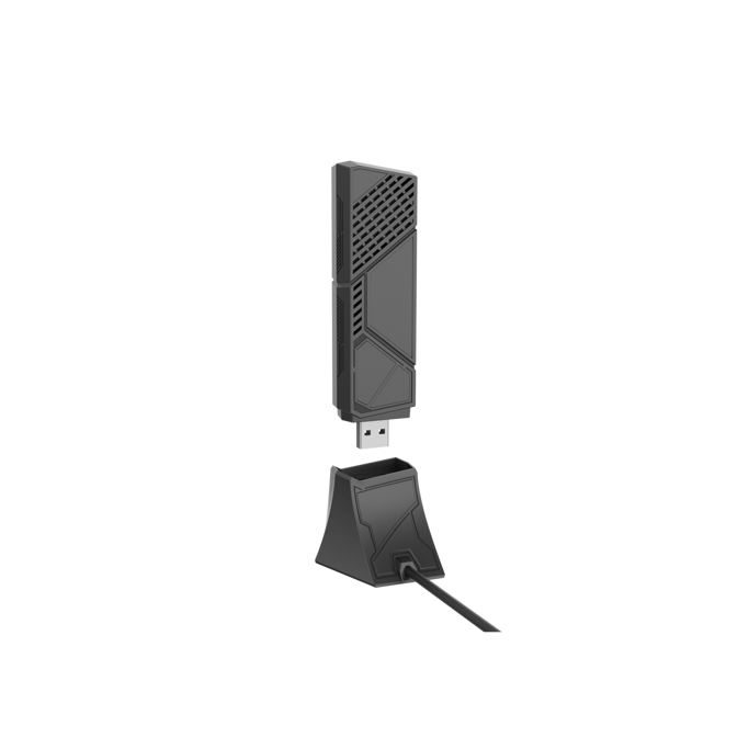 ASUS ROG USB-BE92, BE6500, Tri-Band, 2.4GHz/5GHz/6GHz, WIFI7, 90IG09I0-MO0B00 - Slika 3