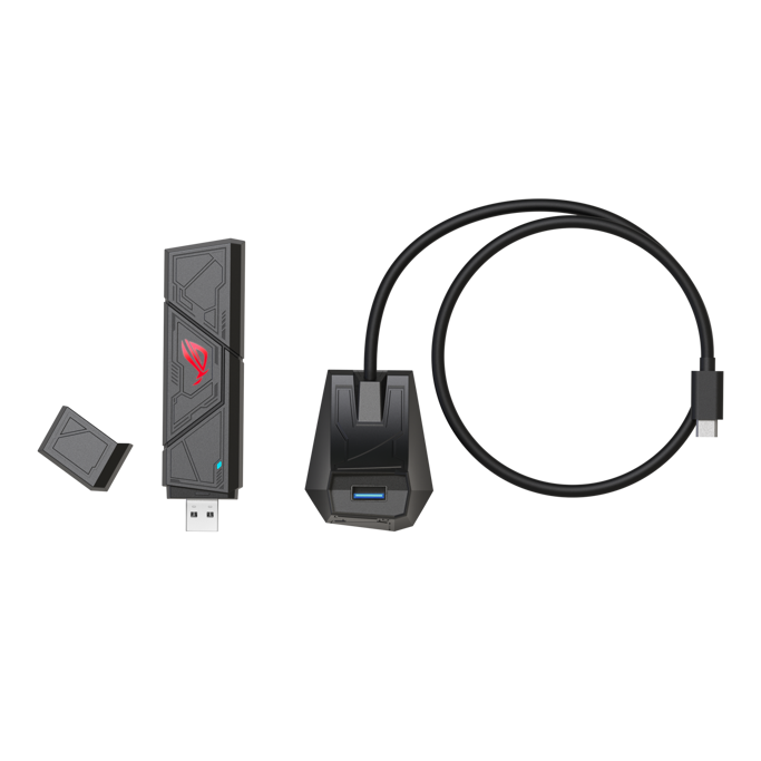 ASUS ROG USB-BE92, BE6500, Tri-Band, 2.4GHz/5GHz/6GHz, WIFI7, 90IG09I0-MO0B00 - Slika 4