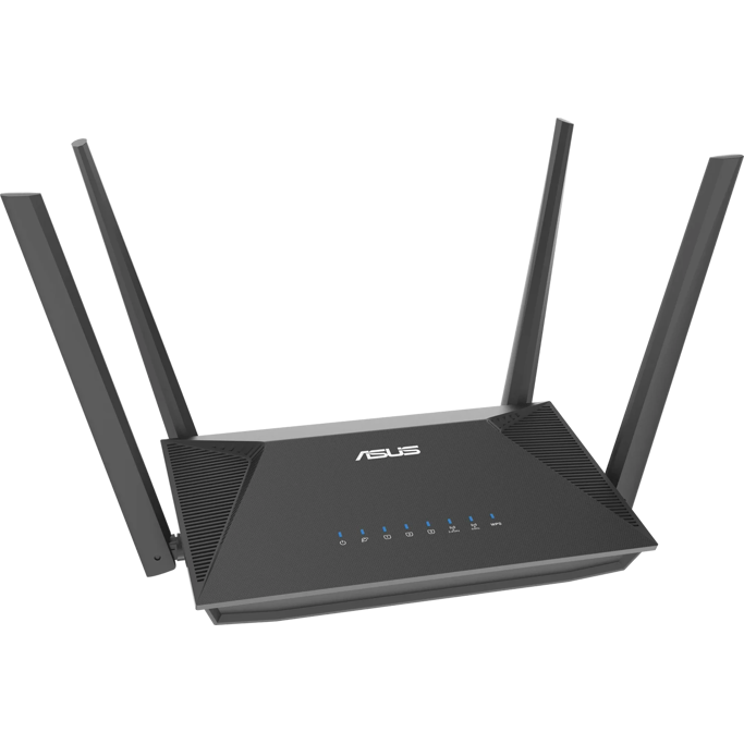 ASUS Router RT-AX52, AX1800, Dual-Band, 2.4GHz/5GHz, WIFI6, 90IG08T0-MO3H00 - Slika 1