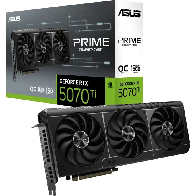 ASUS RTX5070Ti OC, PRIME-RTX5070TI-O16G, 16GB GDDR7, NVIDIA GeForce, 90YV0MF0-M0NA00 - Slika 8