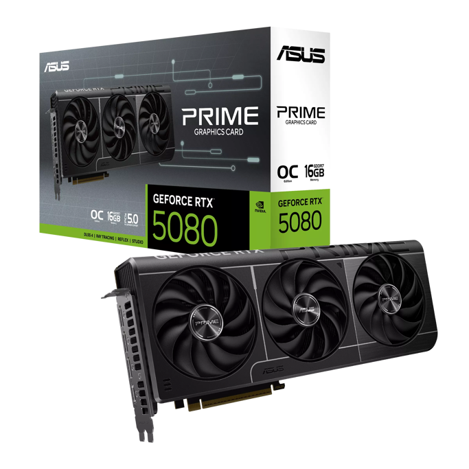 ASUS RTX5080 OC, PRIME-RTX5080-O16G, 16GB GDDR7, NVIDIA GeForce, 90YV0LX0-M0NA00 - Slika 2