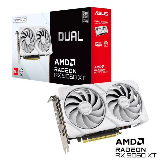Asus RX9060XT, DUAL-RX9060XT-16G-WHITE, 16GB GDDR6, AMD Radeon, 90YV0LG3-M0NA00 - Slika 10
