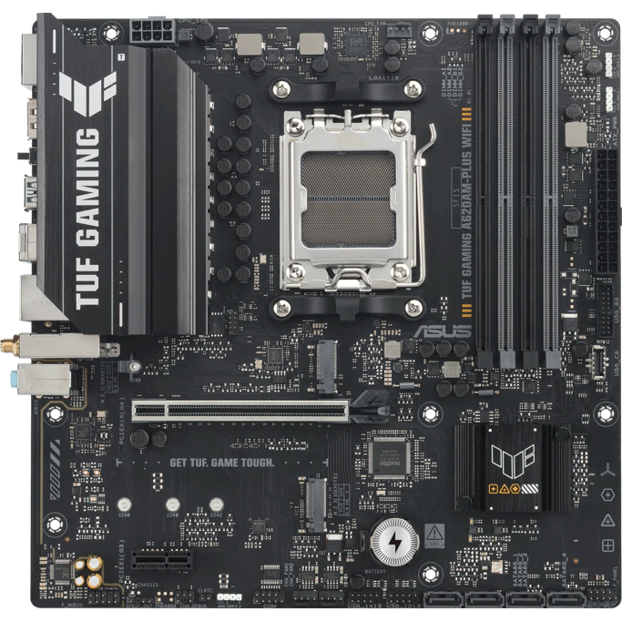 ASUS TUF GAMING A620AM-Plus WIFI, AMD A620A, AM5, DDR5, mATX, 90MB1MZ0-M0EAY0 - Slika 4