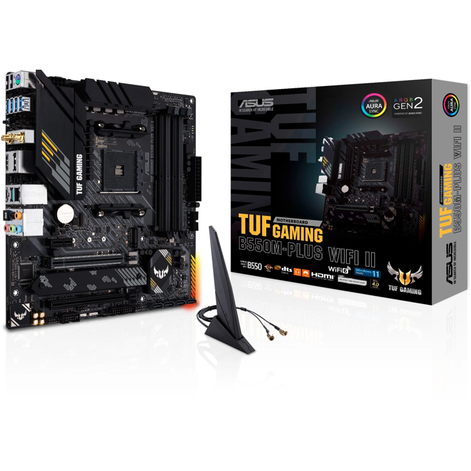 Asus TUF Gaming B550M-Plus WIFI II, AMD B550, AM4, DDR4, mATX, 90MB19Y0-M0EAY0 - Slika 1