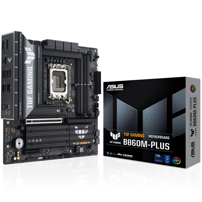 Asus TUF Gaming B860M-Plus, Intel B860, LGA 1851, DDR5, mATX, 90MB1JW0-M0EAY0 - Slika 1