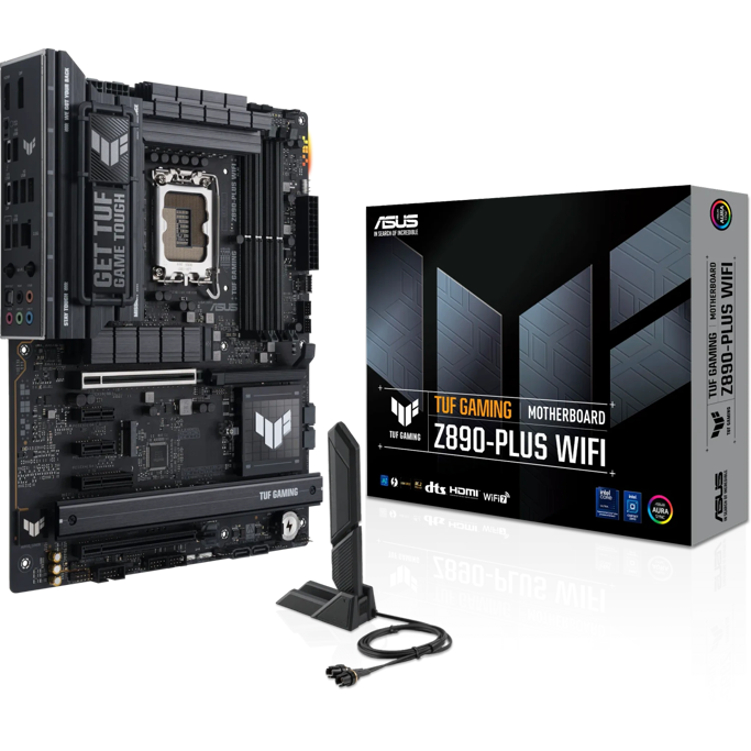 Asus TUF Gaming Z890-PLUS WIFI, Intel Z890, LGA 1851, DDR5, ATX, 90MB1IQ0-M0EAY0 - Slika 1