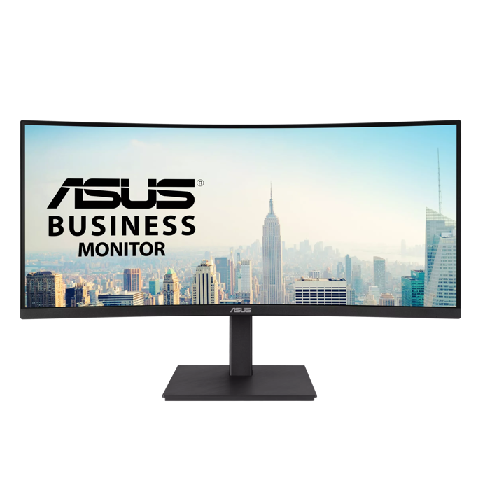 ASUS VA34VCPSR, 34", WQHD, VA, 100Hz, HDMI, DP, USB Hub, USB-C, PD96W, RJ45, zvučnici, zakrivljeni 1500R, 90LM08JJ-B02170 - Slika 1