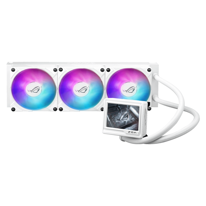ASUS vodeno hlađenje ROG Ryujin III 360 ARGB Extreme, White, 360mm, 90RC0132-M0EAY0 - Slika 2